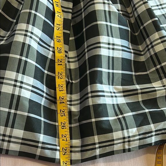 Cherokee Black and White Plaid Dress with Red Sash - Picture 12 of 12